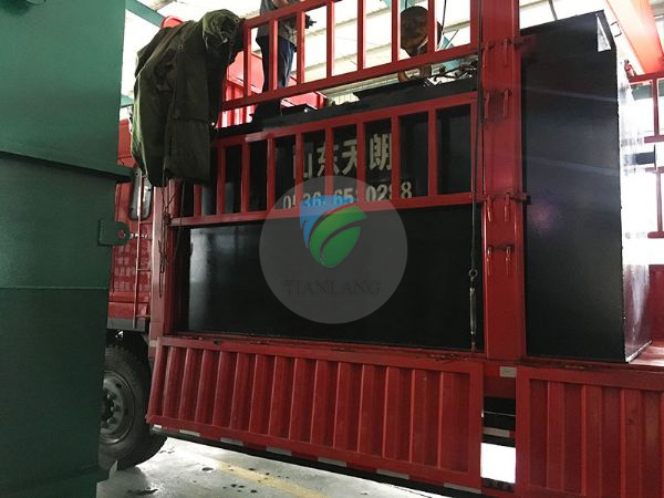 Hangzhou bamboo sewage treatment plant delivery