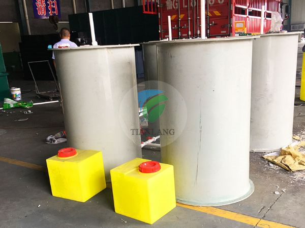 Hangzhou bamboo sewage treatment plant delivery