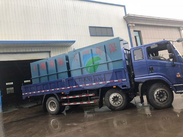 Henan buried integrated sewage treatment equipment delivery