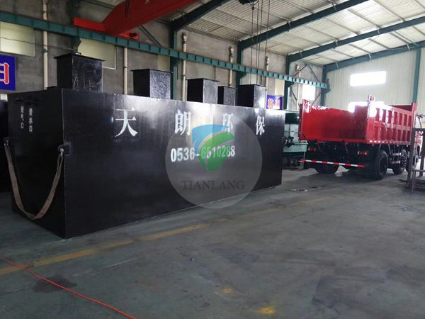 Yingtan Zhongtou Technology buried sewage treatment equipment delivery