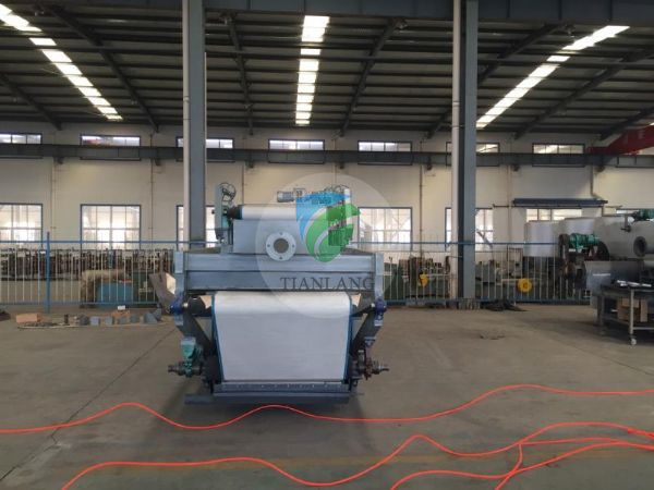 Belt filter press sludge treatment equipment