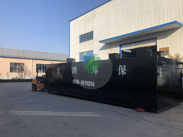 Hebei buried integrated sewage treatment equipment delivery