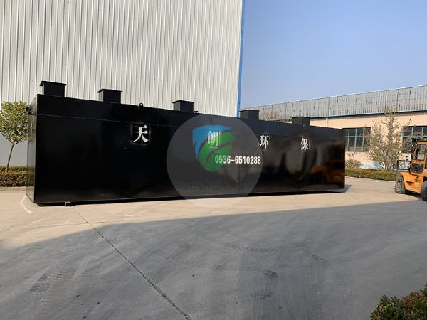 Hebei buried integrated sewage treatment equipment delivery