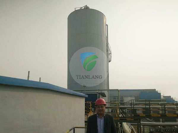 Shandong Kangqiao Biotechnology Co., Ltd. two EGSB anaerobic reactors