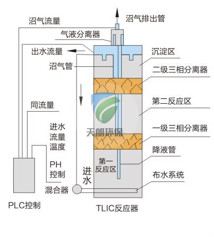 Ic anaerobic reactor