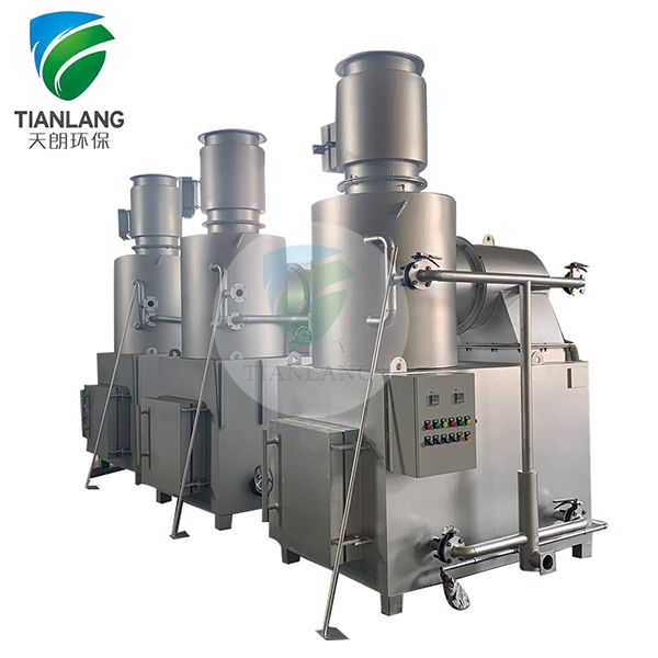 Smokeless Waste Incinerator for garbage treatment