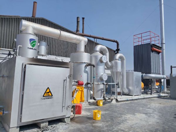 TLFS-1000 waste incinerator