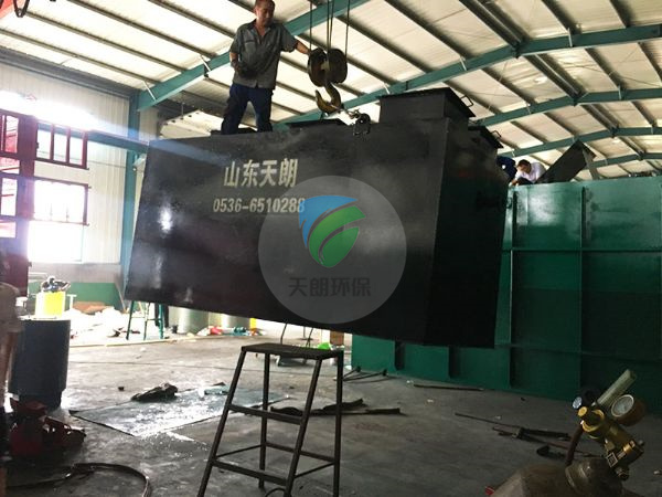 杭州竹木污水处理设备发货